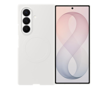 Etui do telefonów Samsung Silicone Magnet do Fold Ultra biały